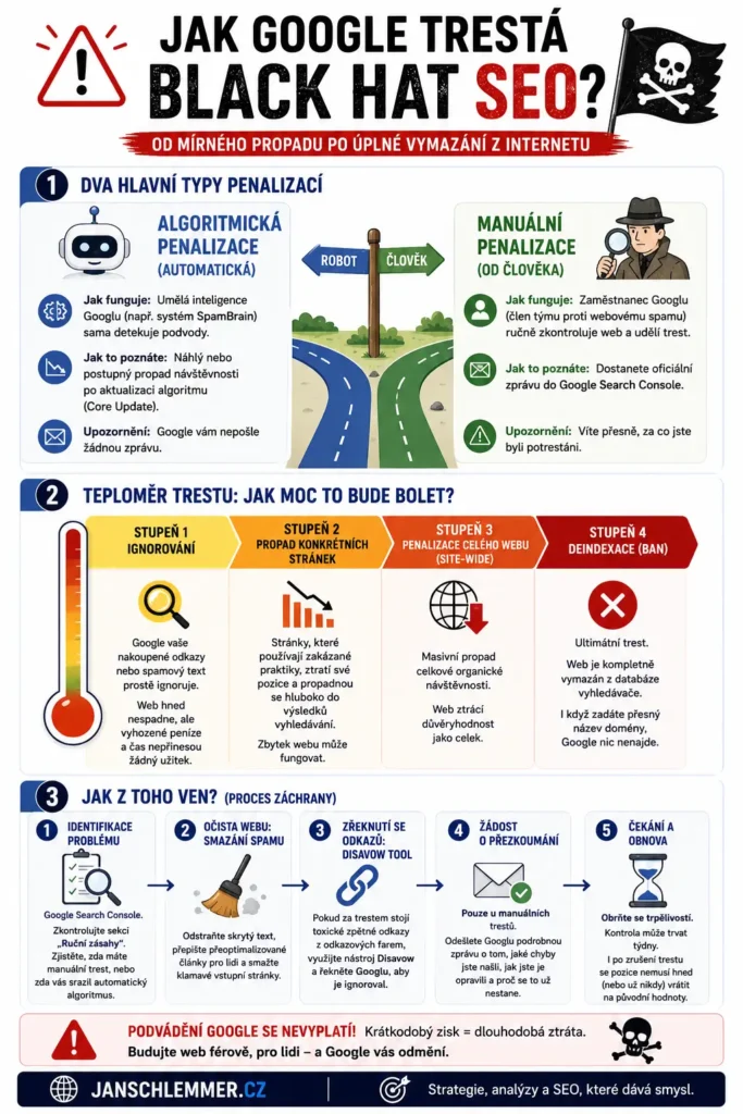 Jak Google trestá Blackhat seo?